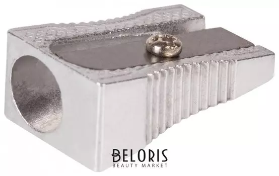 Точилка Brauberg "Style", металлическая клиновидная, в картонной коробке