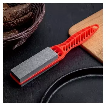 Точилка для металлических ножей с ручкой, 21,5×4 см