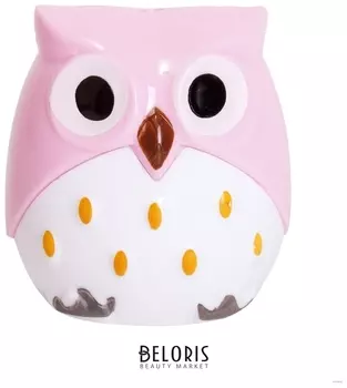 Точилка двойная для косметических карандашей Сова