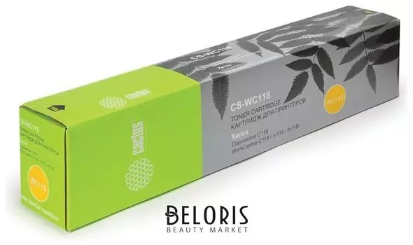 Тонер-картридж CACTUS (CS-WC118) для XEROX WorkCentre M118/M118i/C118, ресурс 11000 стр.