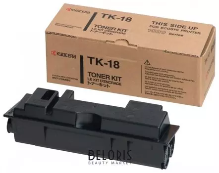 Тонер-картридж Kyocera (Tk-18) Fs1020/1018, оригинальный, ресурс 7200 стр.