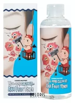 Тоник-пилинг с фруктовыми кислотами Hell Pore Clean Up AHA Fruit Toner