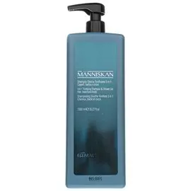 Тонизирующий шампунь и гель для душа 3 в 1 Manniskan Tonifying Shampoo Shower Gel (Объем 1000 мл)