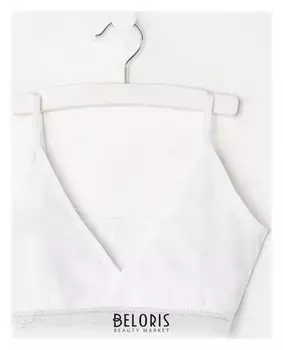 Топ для девочки, цвет белый, рост 146-152 см