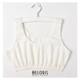 Топ для девочки, цвет кремовый, рост 146-152 см (11-12)