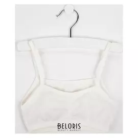 Топ для девочки, цвет кремовый, рост 158 см