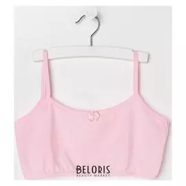 Топ для девочки, цвет розовый, рост 134-140 (36)