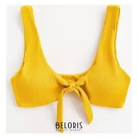 Топ купальный женский Minaku "Summer Time", размер 50, цвет горчица