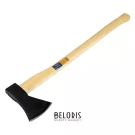 Топор кованый Tundra, деревянное топорище 73 см, 1400 г