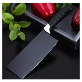 Топорик кухонный «Супер-блэк», лезвие 17,5×7 см, цвет чёрный