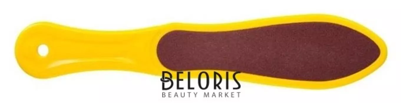 Тёрка абразивная педикюрная Желтая