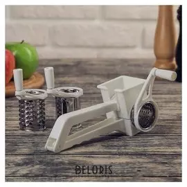 Тёрка барабанного типа «Карусель», 3 насадки