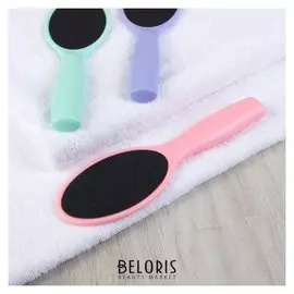 Тёрка для ног, наждачная, двусторонняя, 23 см