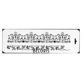 Трафарет бордюрный "Кованная строгость" пластик, 10х32 см