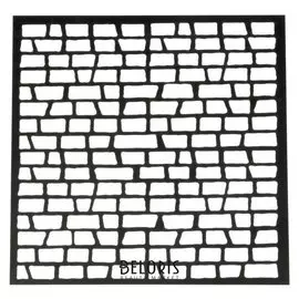 Трафарет для творчества «Кирпичики», 15 х 15 см