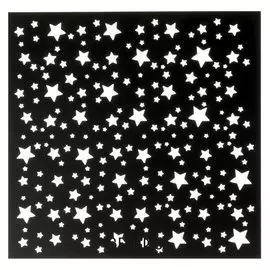 Трафарет для творчества «Звезды», 15 × 15 см