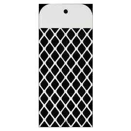 Трафарет пластик "Сеть" 10х23 см