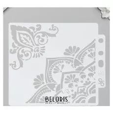 Трафарет пластик "Восточные рисунки" 13х14 см