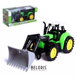 Трактор инерционный «Сельхозтехника», цвет зелёный