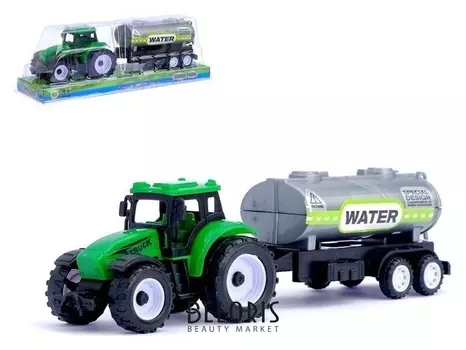 Трактор инерционный «Сельхозтехника» с прицепом