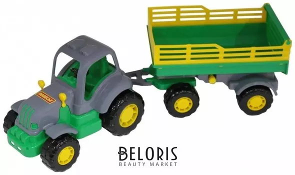 Трактор с прицепом Крепыш