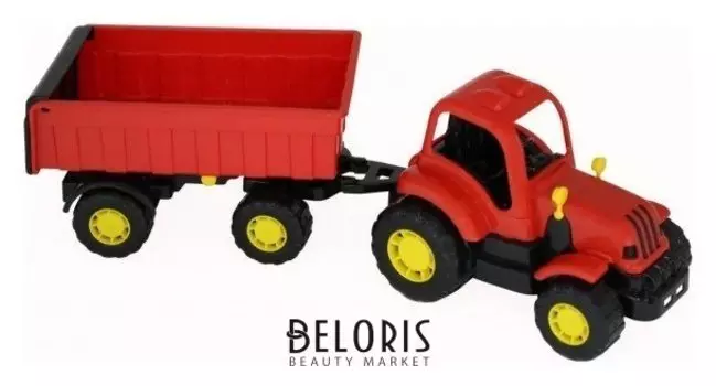 Трактор с прицепом Крепыш