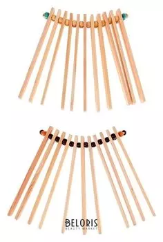 Трещотка пластинчатая веерная, микс