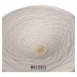 Трикотажная лента "Лентино" лицевая 100м/320гр, 7-8 мм (Молочный)