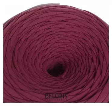 Трикотажная лента "Лентино" лицевая 100м/320гр, 7-8 мм (Сухая роза)