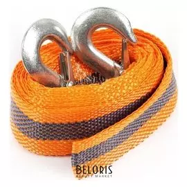 Трос-лента буксировочный Torso Standart, 2.5 т, 4,5 м, 2 крюка