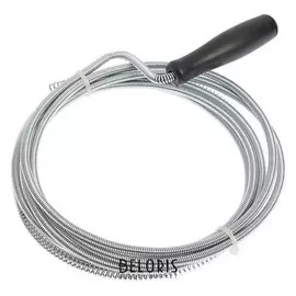 Трос сантехнический Lom, оцинкованный, с ручкой, D=5 мм, L=2,5 м