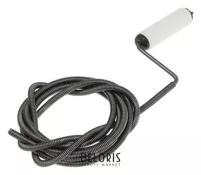 Трос сантехнический "Стм", с вращающейся ручкой, D=6 мм, L= 2 м