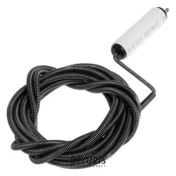 Трос сантехнический "Стм", с вращающейся ручкой, D=6 мм, L= 3 м