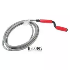 Трос сантехнический "Стм", в виниловой оплетке, с ершиком, ручкой, D=8 мм, L= 3 м