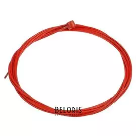 Трос тормоза Alhonga Hj-10563 Teflon 1,5 мм X 2100 мм, 7x6, цвет красный