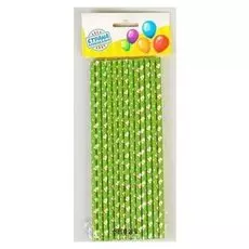 Трубочка для коктейля «Снеговик», набор 25 шт.