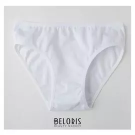 Трусы для девочки, цвет белый, рост 110-116 см