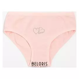 Трусы для девочки, цвет персиковый, рост 110-116 см