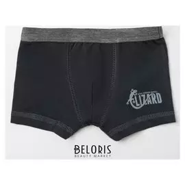 Трусы для мальчика, цвет тёмно-серый, рост 104 см