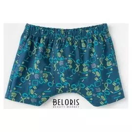 Трусы для мальчика, цвет тёмно-синий (Принт), рост 104-110 (30) см