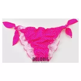 Трусы купальные для девочек с завязками Minaku "Sunny Life", рост 86-92 (2) см, цвет розовый