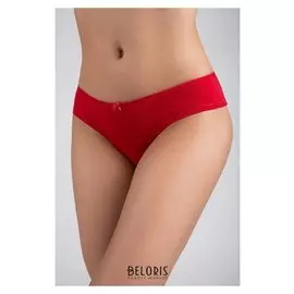 Трусы женские, цвет красный, размер 44