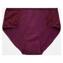 Трусы женские слипы, цвет бордовый, размер 50-52