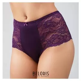 Трусы женские слипы, цвет марсала, размер 50