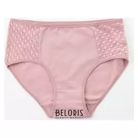Трусы женские слипы, цвет пудра, размер 48-50