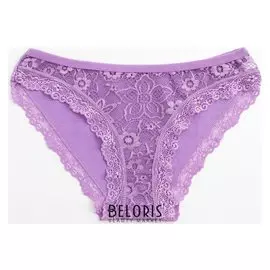 Трусы женские слипы, цвет сиреневый, размер 46-48