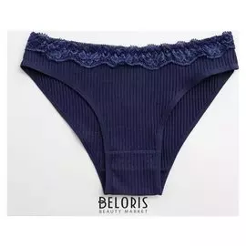 Трусы женские слипы, цвет тёмно-синий, размер 42-44
