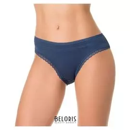 Трусы женские слипы, цвет тёмно-синий, размер 48 (L)