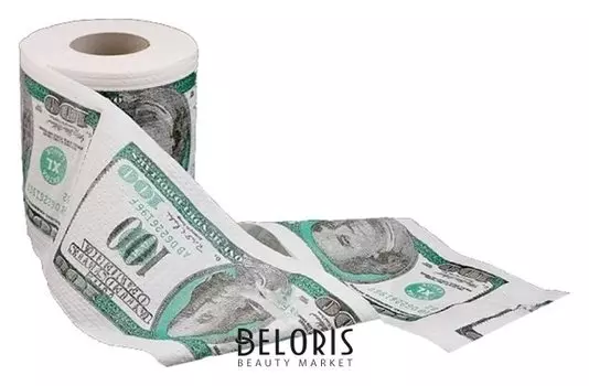 Туалетная бумага 100 долларов"