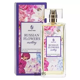 Туалетная вода Russian Flowers (Объем 100 мл)
